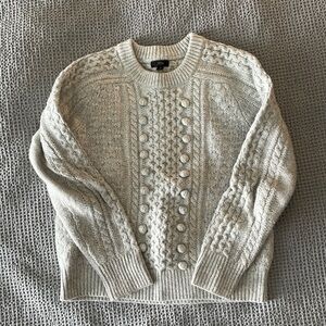 JCrew Cable Knit Sweater